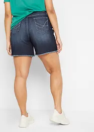 Stretchiga jeansshorts, Mid Waist, bonprix