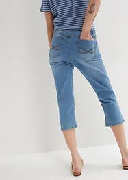 Slim Capri Jeans Mid Waist, bonprix