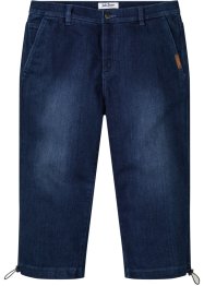 Stretchiga 3/4-jeans, klassisk passform, John Baner JEANSWEAR