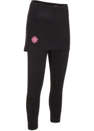 Sportleggings i 3/4-längd med kjol, bpc bonprix collection