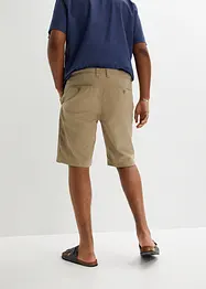 Bermudas i chinosmodell i ren bomull, Regular Fit, bonprix