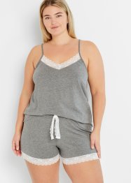 Pyjamas med shorts och linne, bpc bonprix collection