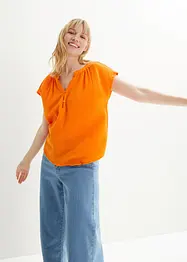 Blustopp i bomullsmuslin, bonprix