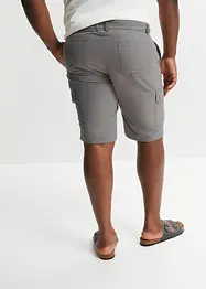 Cargobermudas i mikrofiber av återvunnen polyester med bekvämt snitt, normal passform, bonprix