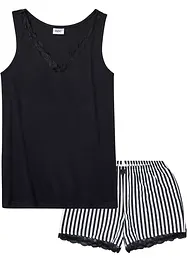 Pyjamas med shorts och linne, bonprix