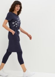 Trikåklänning + leggings (2 delar), bpc bonprix collection