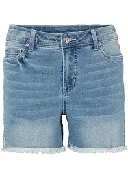 Jeansshorts med medelhög midja, bonprix