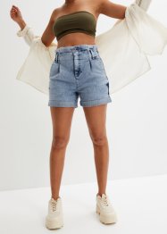 Paperbag-jeansshorts, RAINBOW