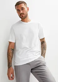 T-shirt av ren ekologisk bomull (2-pack), bonprix