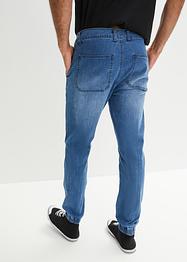 Stretchjeans, normal passform, raka ben, RAINBOW