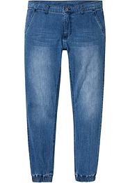 Stretchjeans, normal passform, raka ben, RAINBOW