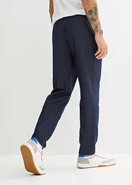 Trikåbyxa med denimlook, bonprix