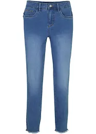 Korta formande stuprörsjeans med medelhög midja, bonprix