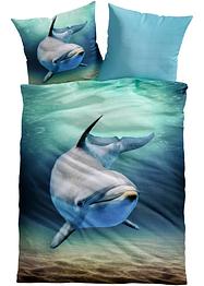 Vändbart bäddset med delfin, bpc living bonprix collection
