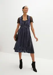 Leopardmönstrad dirndl, bonprix