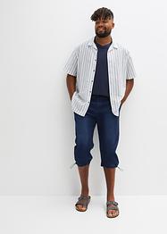 Stretchiga 3/4-jeans, klassisk passform, John Baner JEANSWEAR