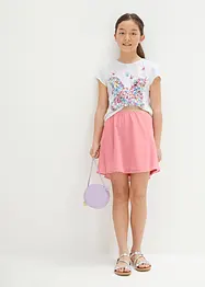 Topp + kjol för barn (2 delar), bonprix