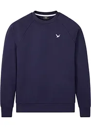 Sweatshirt med återvunnen polyester och raglanärmar, bonprix