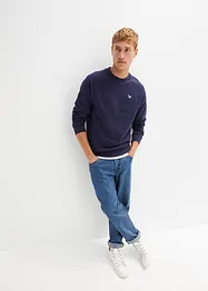 Sweatshirt med återvunnen polyester och raglanärmar, bonprix