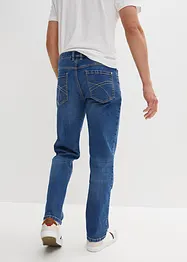 Stretchjeans med återvunnen bomull, regular fit, straight, bonprix