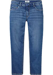 Stretchjeans med återvunnen bomull, regular fit, straight, bonprix