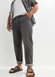Stretchjeans, avslappnad passform, raka ben, John Baner JEANSWEAR