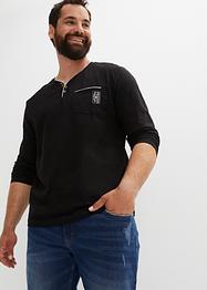 Farfarströja med 2-i-1 look, långärmad, John Baner JEANSWEAR