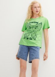 T-shirt i ekologisk bomull med tryck, bpc bonprix collection