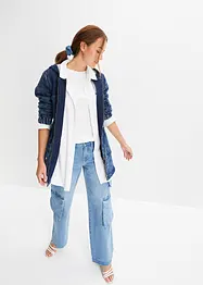 tunn jeansparkas, bonprix
