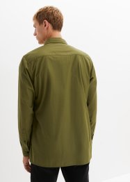 Långärmad skjorta med blåsbälgsfickor, bpc selection
