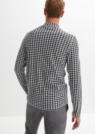 Långärmad T-shirt med ståkrage, smal passform, bpc selection