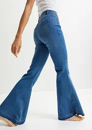 Vida jeans med ofållade benslut, bonprix