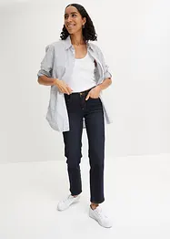 Straight Jeans High Waist, Stretch, bonprix