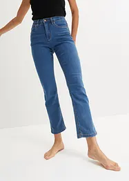 Stretchjeans med vida ben och hög midja, bonprix