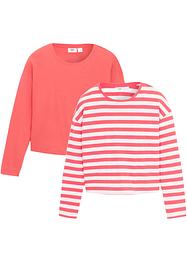 Långärmad T-shirt för barn (2-pack), bpc bonprix collection
