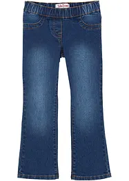 Bootcutjeans Mid Waist med resårlinning, bonprix