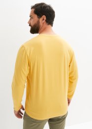 Långärmad T-shirt i farfarsmodell (2-pack) i ekologisk bomull, bpc bonprix collection