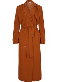 Vid trenchcoat med knytband, bpc bonprix collection