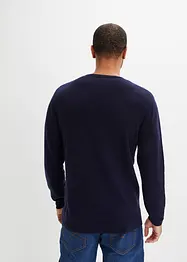 Ulltröja med Good Cashmere Standard®-andel, rundhalsad, bonprix