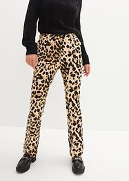 Leopardmönstrad stretchbyxa, bpc selection