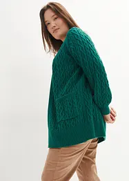 Cardigan med fickor, bonprix