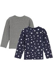 Lång underställströja för barn (2-pack), bpc bonprix collection
