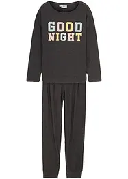 Pyjamas med mjuk bomull (2 delar), bonprix