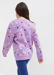 Sweatshirt för barn (2-pack), ekologisk bomull, bonprix