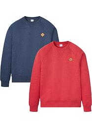 Sweatshirt (2-pack), John Baner JEANSWEAR