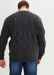 Sweatshirt med knappslå, John Baner JEANSWEAR