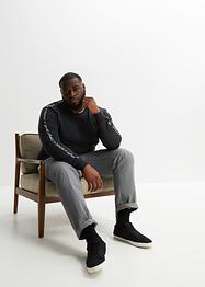 Sweatshirt med sportiga detaljer, bpc bonprix collection