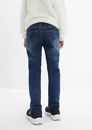 Termojeans med jerseyfoder för barn, Mid Waist, bonprix