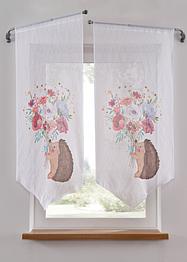Cafégardin med igelkott, bpc living bonprix collection