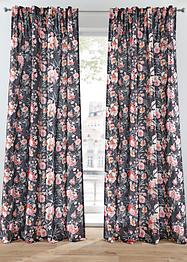 Blommig gardinlängd (1-pack), bpc living bonprix collection